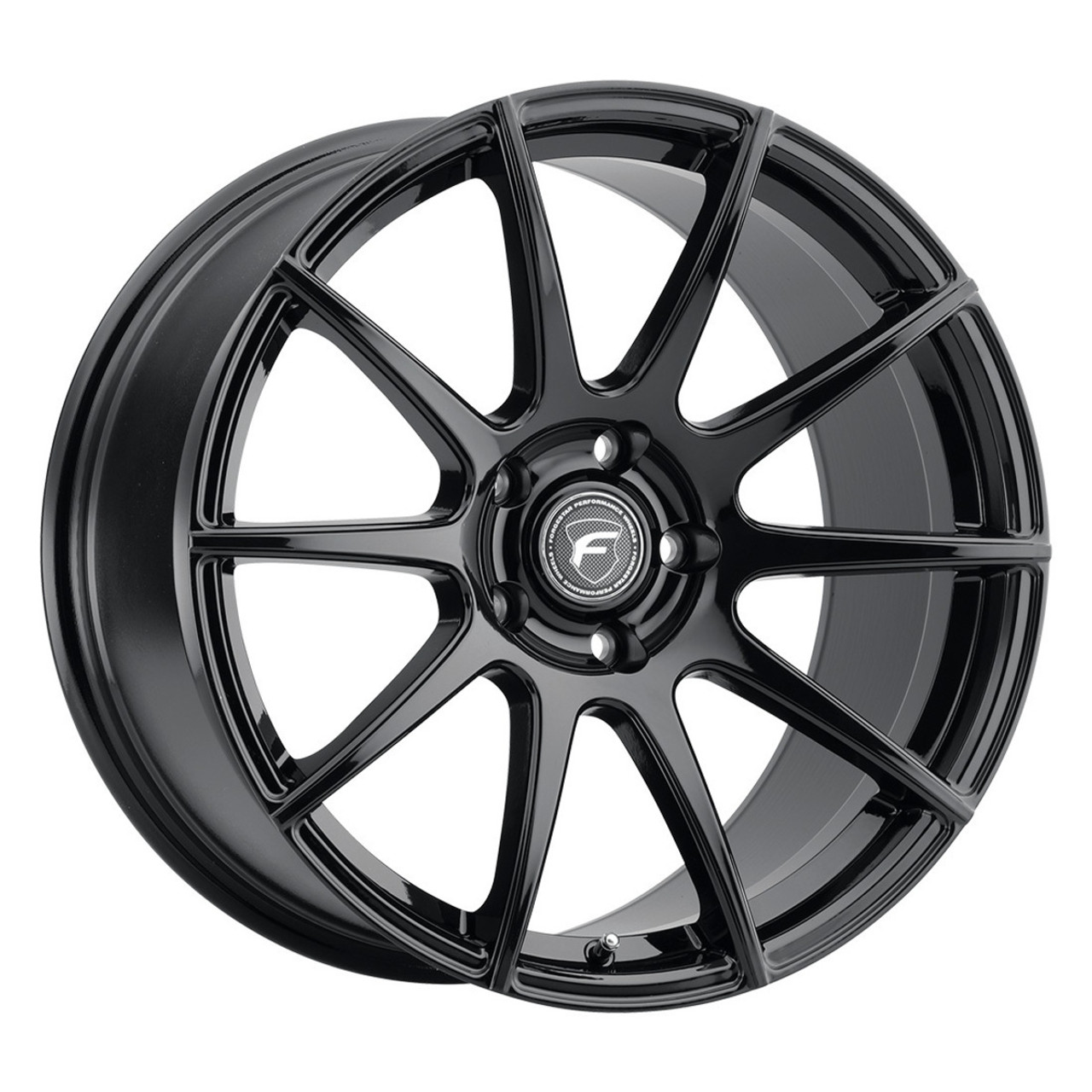 Forgestar CF10 Performance Front Wheel, 19x9.5, Gloss Black :: 2015-2025 Ford Mustang