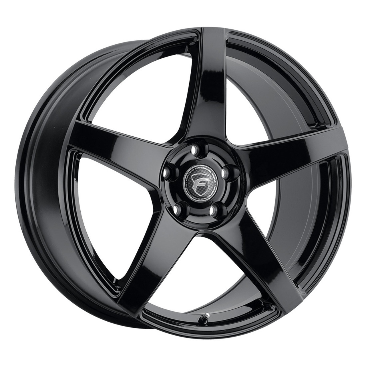 Forgestar CF5 Performance Front Wheel, 19x9.5, Gloss Black :: 2015-2025 Ford Mustang