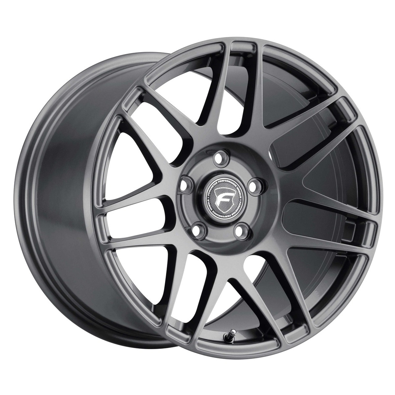 Forgestar F14 Drag Rear Wheel, 15x10, Gloss Anthracite :: 2015-2025 Ford Mustang