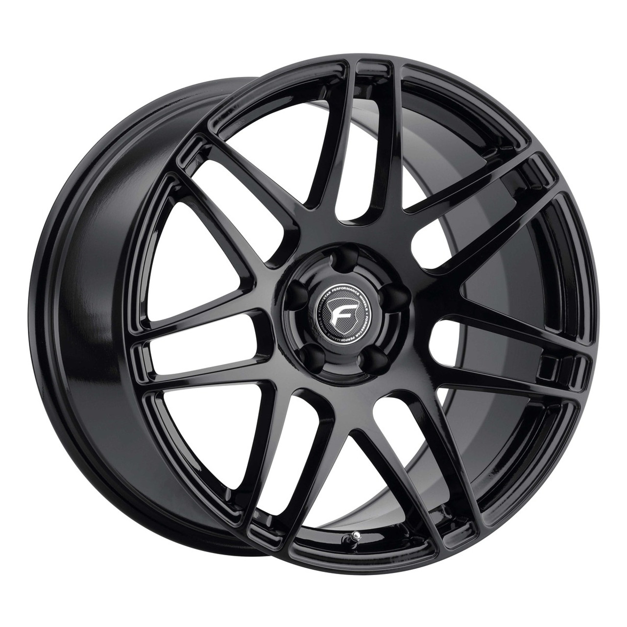 Forgestar F14 Performance Front Wheel, 19x8.5, Gloss Black :: 2015-2025 Ford Mustang