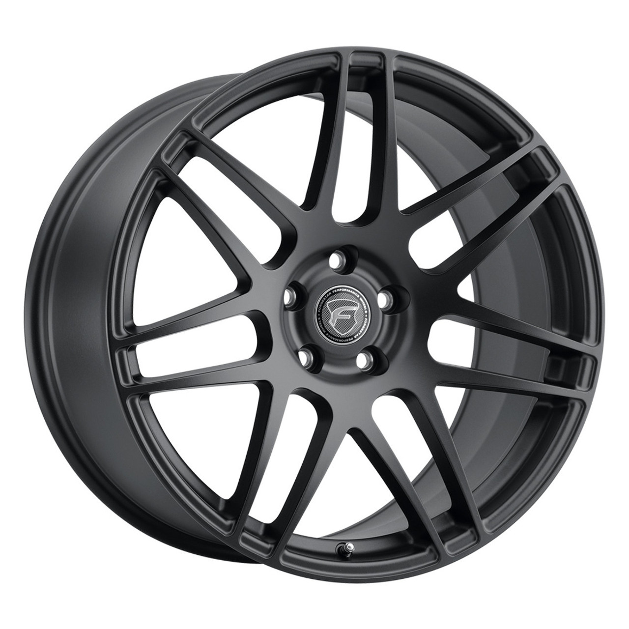 Forgestar F14 Performance Front Wheel, 19x9.5, Satin Black :: 2015-2025 Ford Mustang