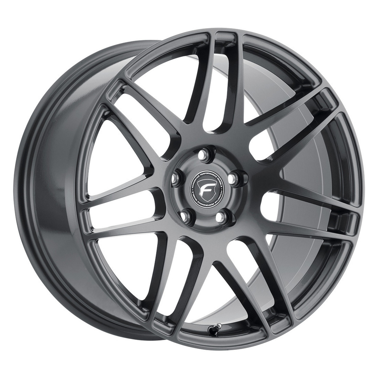 Forgestar F14 Performance Rear Wheel, 20x12, Gloss Anthracite :: 2006-2019 Corvette Z06, ZR1 & Grand Sport