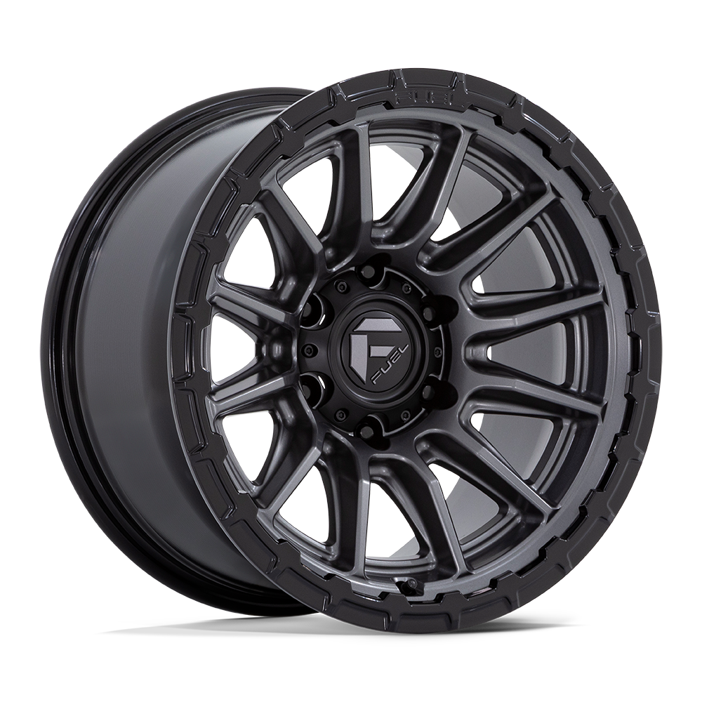 Fuel Off-Road Wheels Piston | Gunmetal | 6x5.5 | 1mm | 17x9