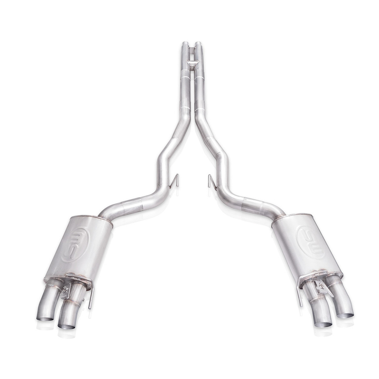 Stainless Works 3" Redline Cat-Back Exhaust w/ H-Pipe, Performance Connect :: 2015-2020 Mustang GT350