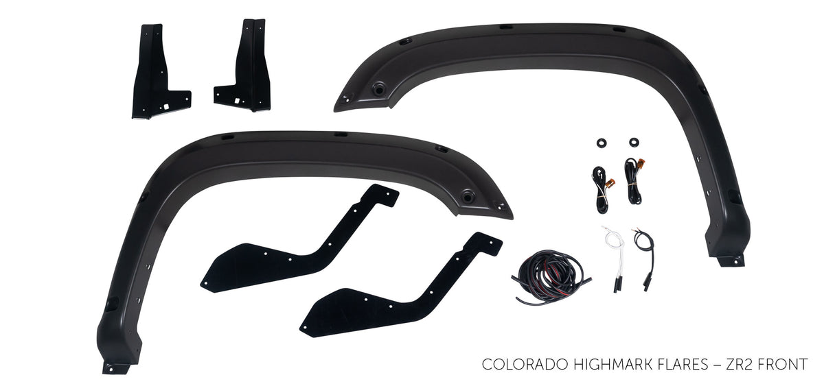 AEV Highmark Front Fender Flares | 2017-20 Colorado ZR2