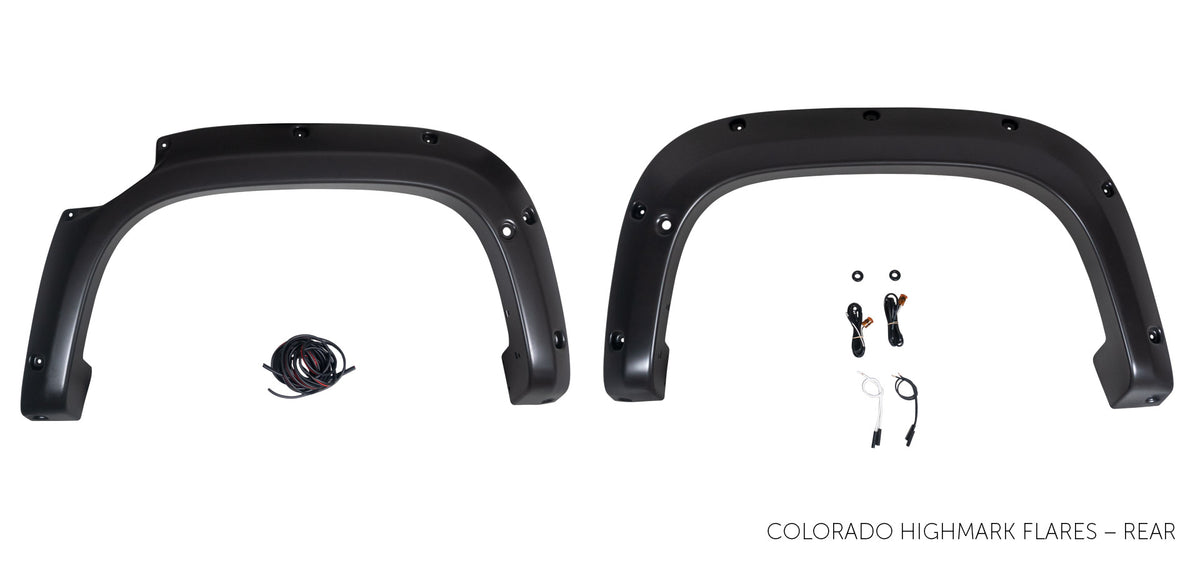 AEV Highmark Rear Fender Flares | 2017-22 Colorado