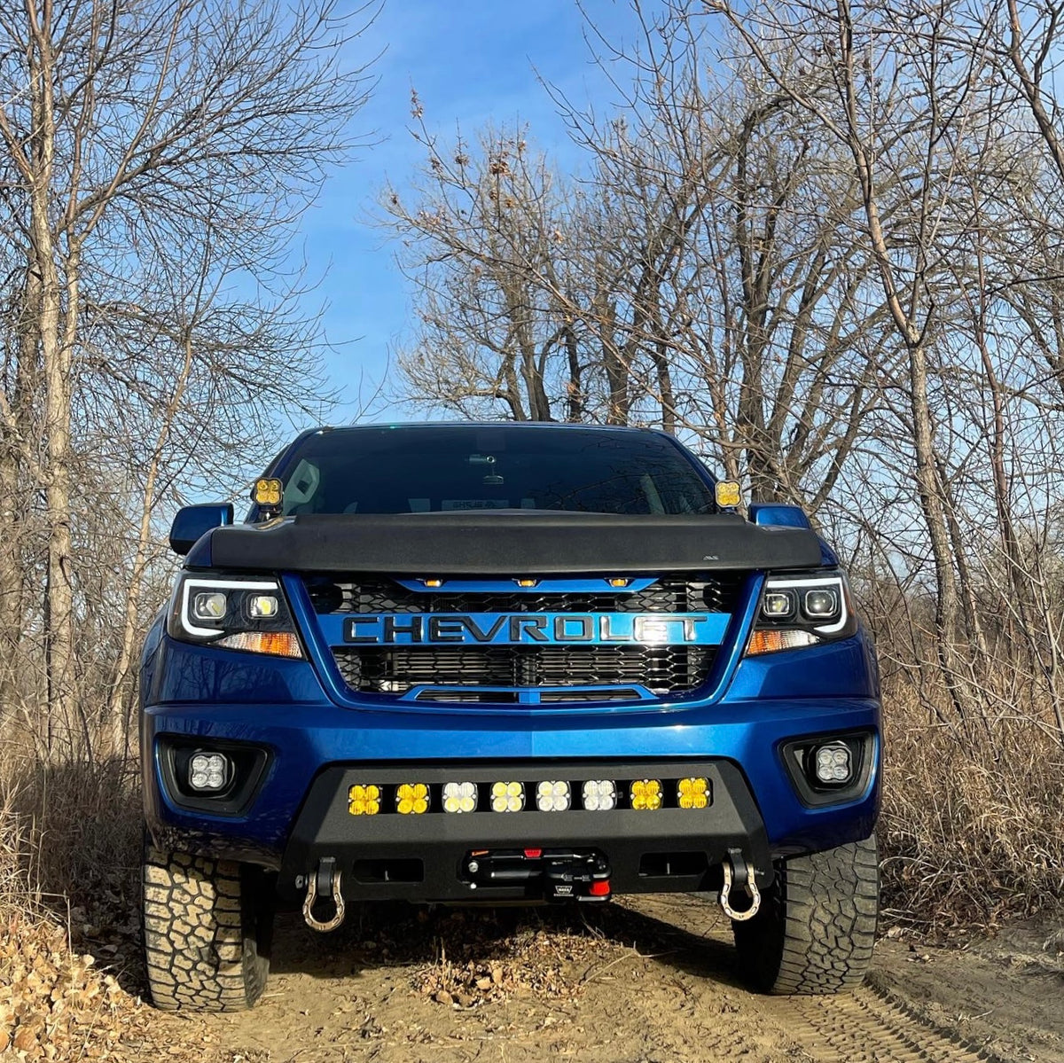 Chassis Unlimited Chevy Colorado Prolite Front Winch Bumper | 15-20 Colorado