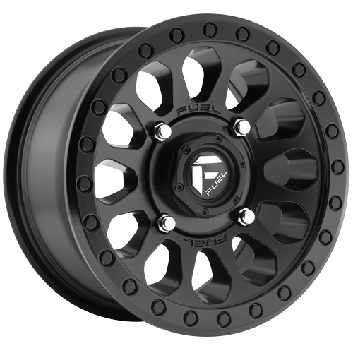 Fuel Vector | Matte Black | 6x120 | +7mm | 17x8.5