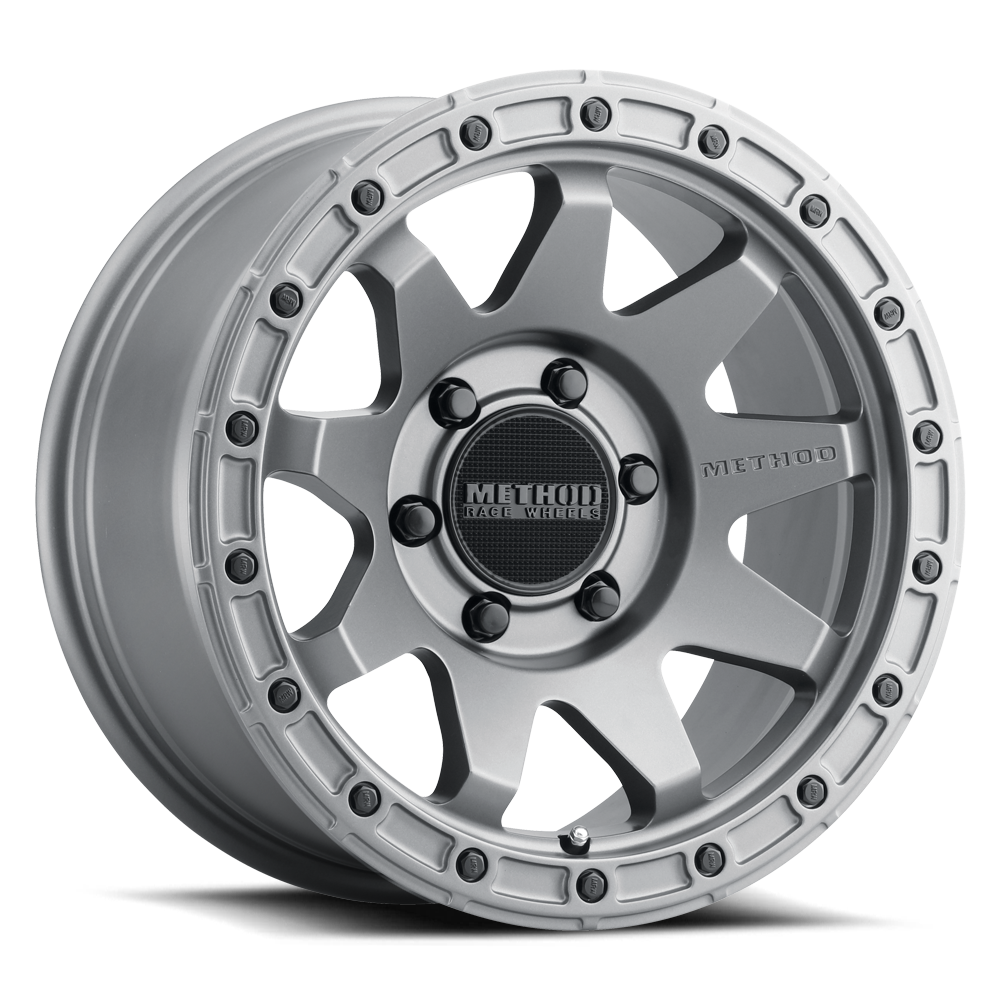 Method Race Wheels 317 | Titanium | 6x5.5 | 0mm | 17x8.5
