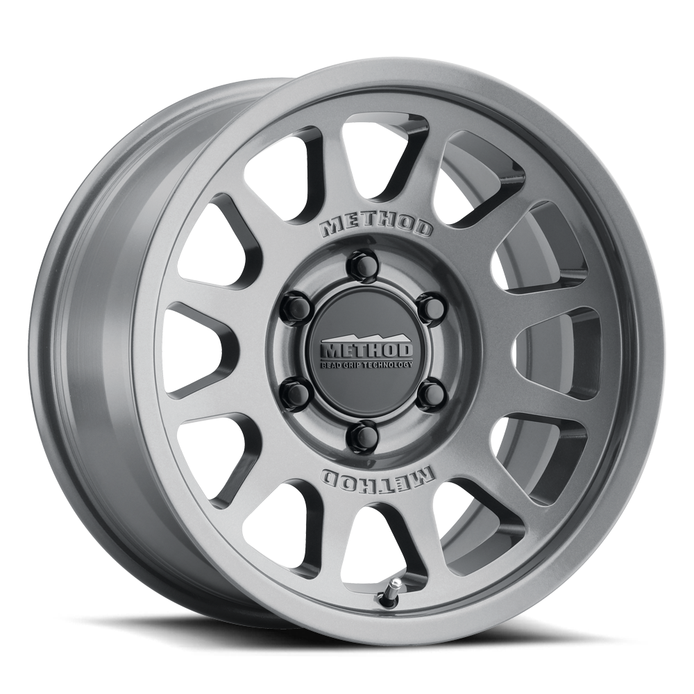 Method Race Wheels 703 | Titanium | 6x5.5 | -12mm | 17x9