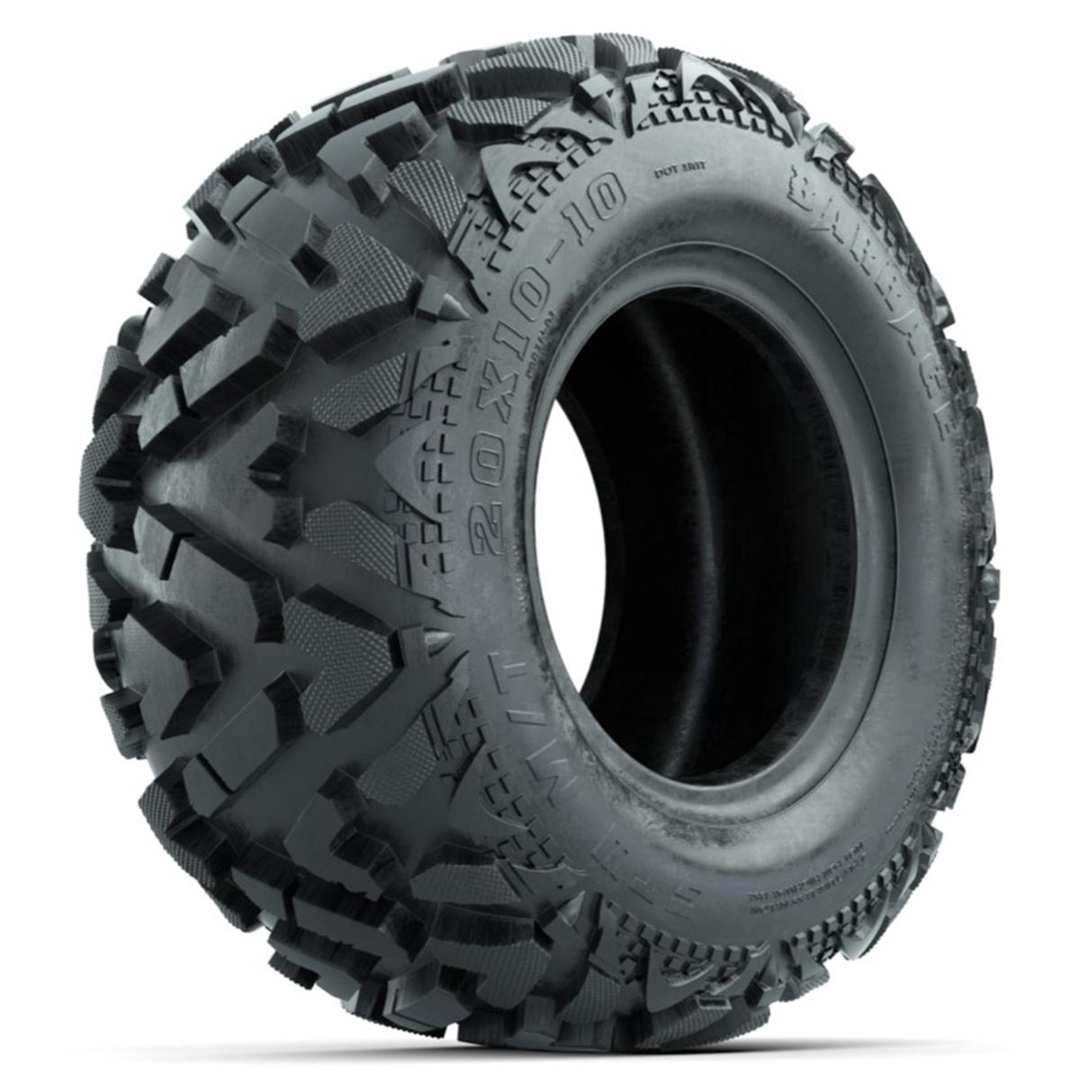 Nivel GTW Barrage 20-10.00-10 4 Ply Golf Cart Tire