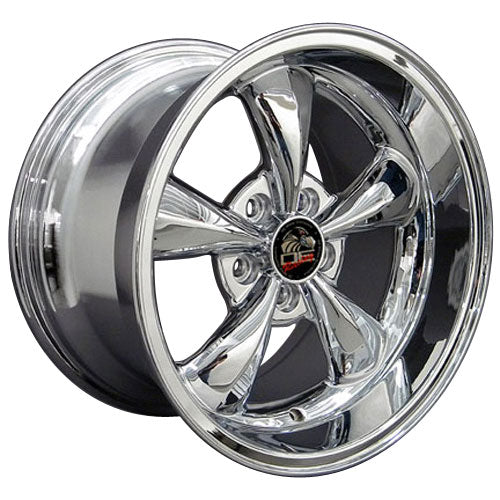 17" Fits Ford - Mustang Bullitt Wheel - Chrome 17x10.5