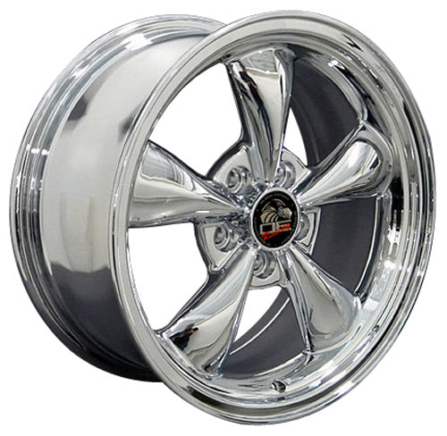 17" Fits Ford - Mustang Bullitt Wheel - Chrome 17x8