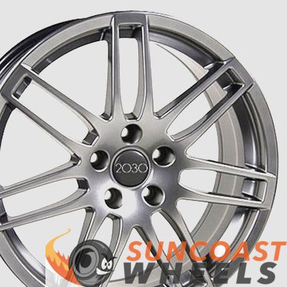 18" Fits Audi - RS4 Wheel - Hyper Silver 18x8