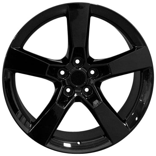 20" Fits Camaro - SS Style Wheel - Black 20x9