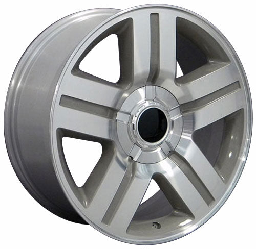 20" Fits Chevrolet - Texas Wheel - Silver 20x8.5