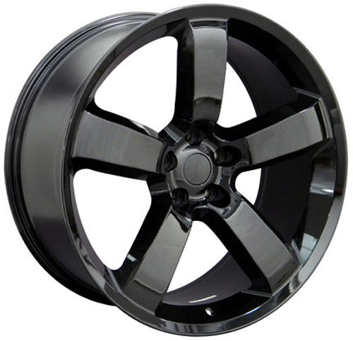 20" Fits Dodge - Charger SRT Wheel - Black 20x9