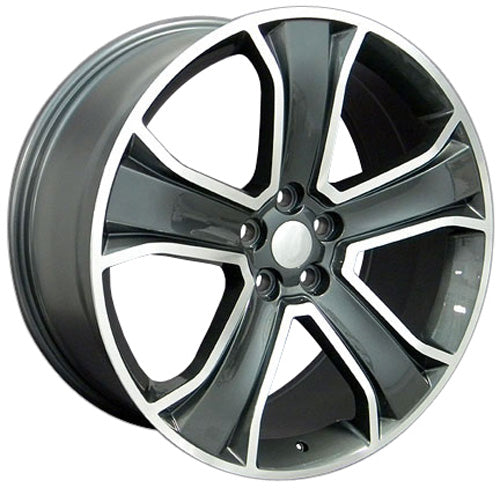 20" Fits Land Rover Range Rover - Wheel - Mach'd Gunmetal 20x9.5