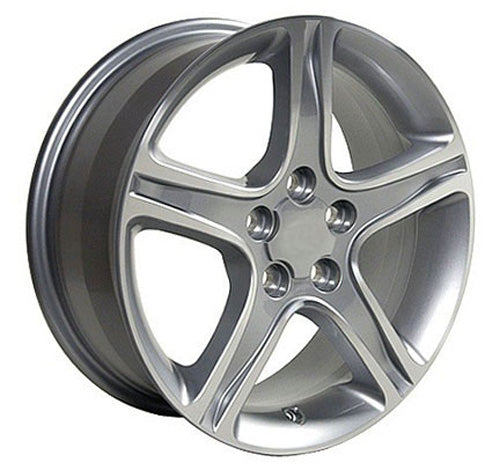 17" Fits Lexus - IS Wheel - Silver Mach'd Face 17x7