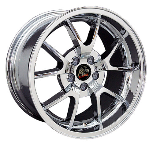 18" Fits Ford - Mustang FR5 Wheel - Chrome 18x10