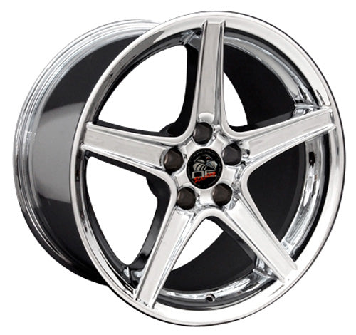 18" Fits Ford - Mustang Saleen Wheel - Chrome 18x10
