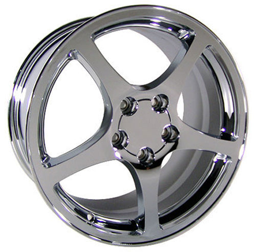 18" Fits Chevrolet - Corvette C5 Wheel - Chrome 18x9.5