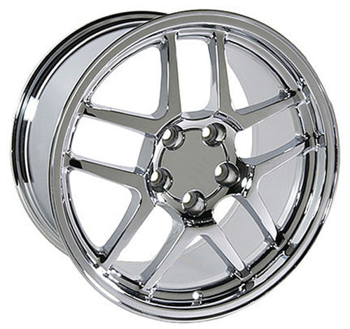 17" Fits Chevrolet - Corvette C5 Z6 Wheel - Chrome 17x9.5