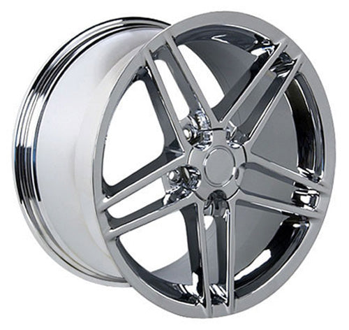 18" Fits Chevrolet - Corvette C6 Z6 Wheel - Chrome 18x10.5