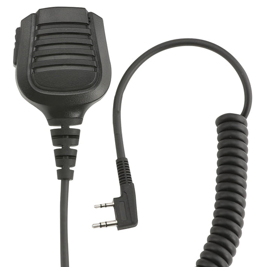 Rugged Radios Waterproof Hand Speaker Mic for Handheld Radios