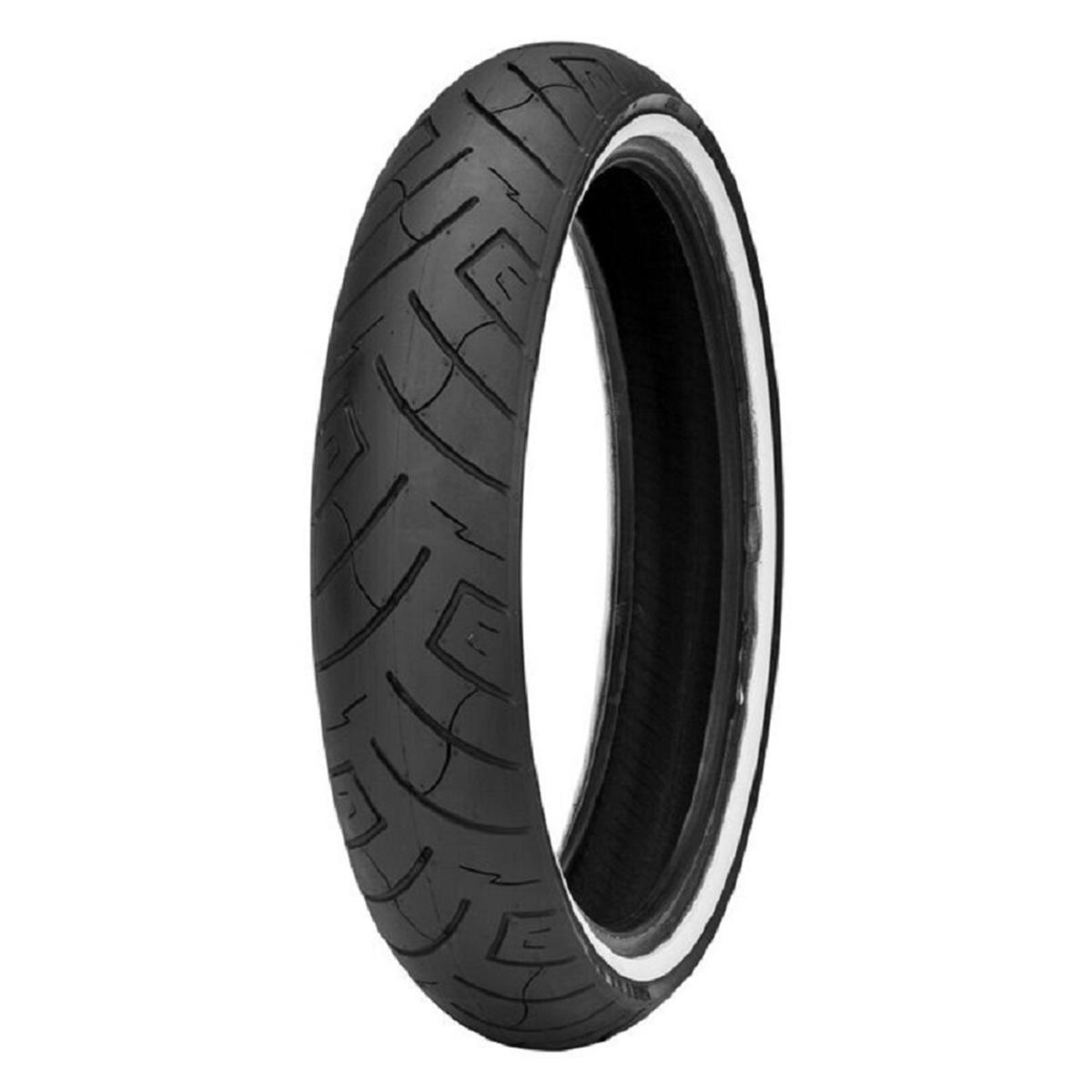 Shinko SR777 Cruiser 130/70-18 Front Whitewall Motorcycle Street Tire